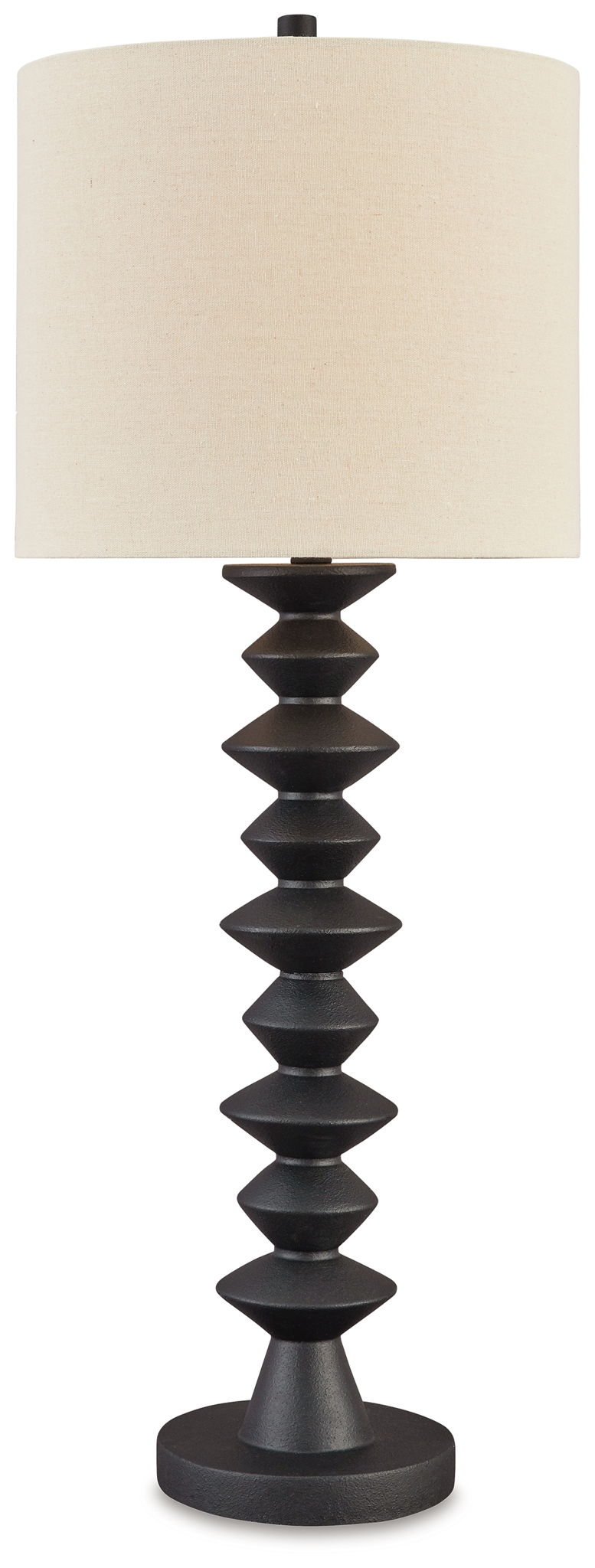 Luanndon - Poly Buffet Lamp - Black - R&R Furniture Gallery (Fountain Valley, CA)