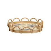 Corey - Figure Eight Bamboo Tray - Multi - R&R Furniture Gallery (Fountain Valley, CA)