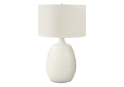 Lighting, Table Lamp, Resin, Contemporary - Cream - R&R Furniture Gallery (Fountain Valley, CA)