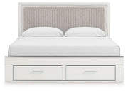 Zuraleus - Upholstered Panel Platform Storage Bed - R&R Furniture Gallery (Fountain Valley, CA)