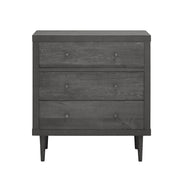 Nystrom - Mid Century Modern 3 Drawer Chest - R&R Furniture Gallery (Fountain Valley, CA)