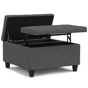 Harrison - Upholstered Coffee Table Storage Ottoman - R&R Furniture Gallery (Fountain Valley, CA)