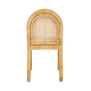 Amara - Rattan Arched Back Dining Chair - Natural - R&R Furniture Gallery (Fountain Valley, CA)