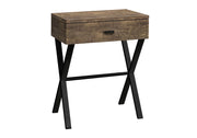 Accent Side X Table, Storage Drawer, Contemporary & Modern - R&R Furniture Gallery (Fountain Valley, CA)
