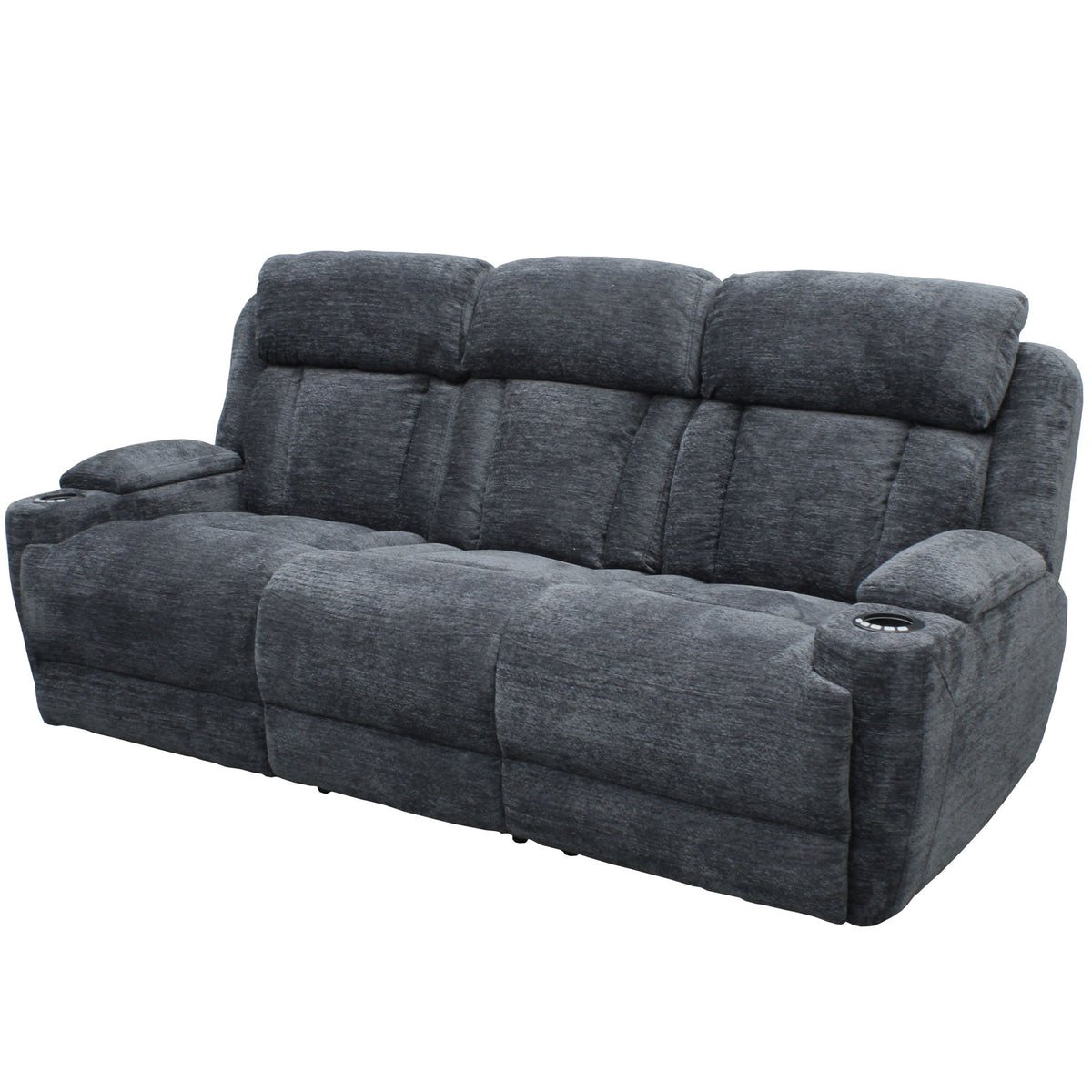 Dalton - Power Drop Down Console Sofa - R&R Furniture Gallery (Fountain Valley, CA)
