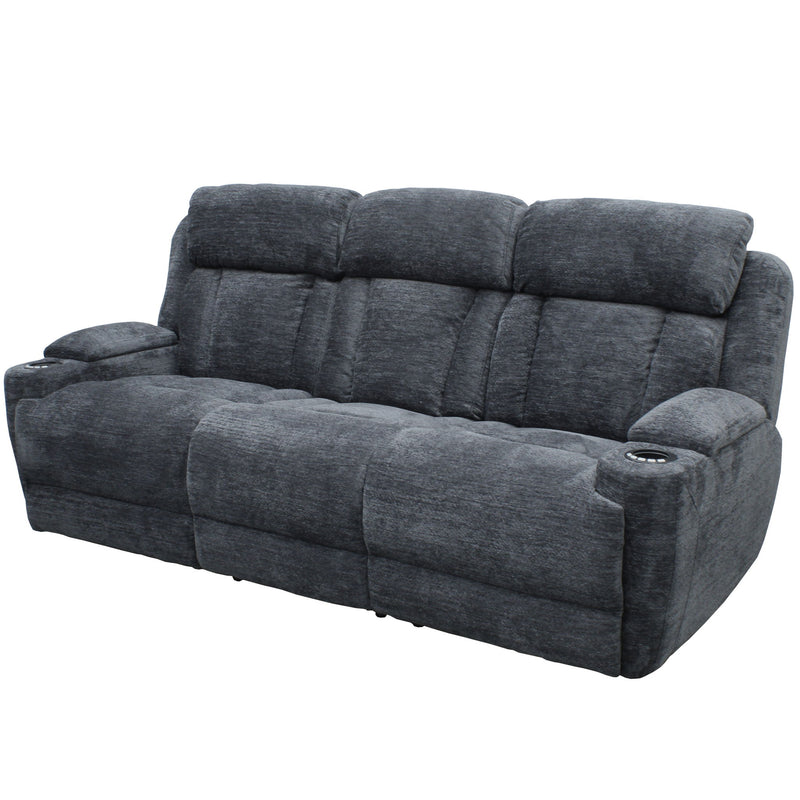 Dalton - Power Drop Down Console Sofa - R&R Furniture Gallery (Fountain Valley, CA)