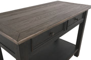 Tyler Creek - Sofa Table - Grayish Brown / Black - R&R Furniture Gallery (Fountain Valley, CA)