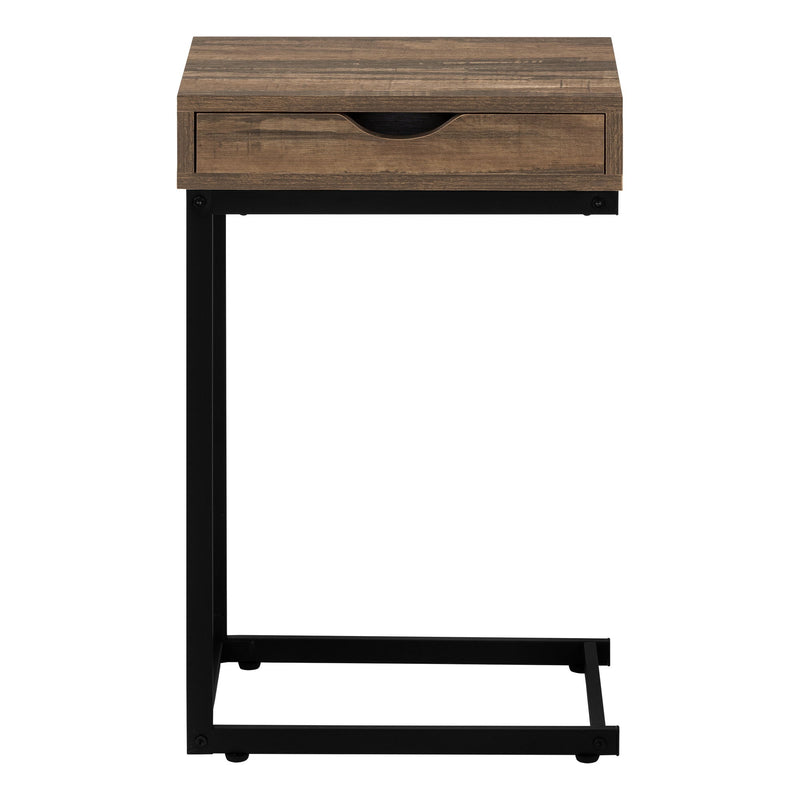 Accent Table, C - Shaped Contemporary Elegant Desig - R&R Furniture Gallery (Fountain Valley, CA)