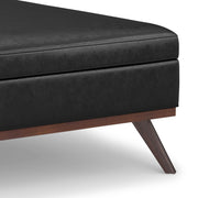Owen - Multifunctional Square Coffee Table Storage Ottoman - R&R Furniture Gallery (Fountain Valley, CA)