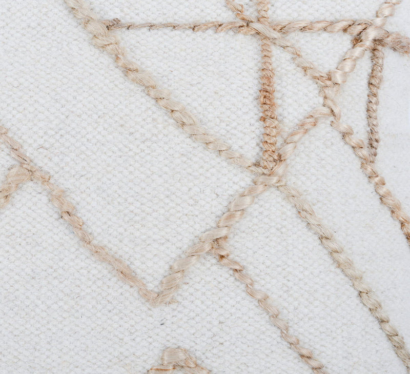 Comporta - Sintra Pillow - Ivory / Natural - R&R Furniture Gallery (Fountain Valley, CA)