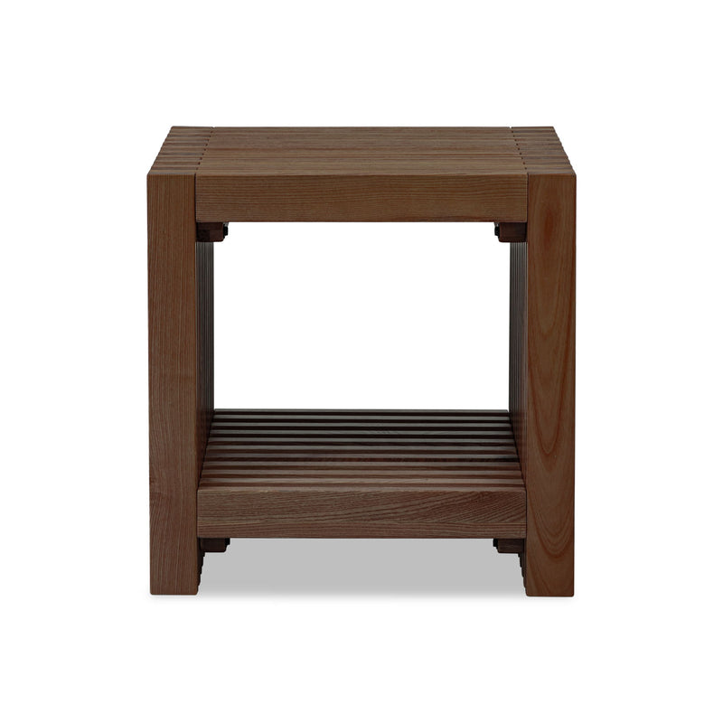 Modus Tanner Side Table Roux standalone product with sleek design and wooden finish, perfect for modern living spaces.