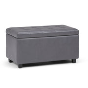 Cosmopolitan - Upholstered Storage Ottoman - R&R Furniture Gallery (Fountain Valley, CA)