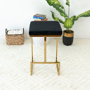 Joel - Mid Century Modern Luxury Upholstered Stool - R&R Furniture Gallery (Fountain Valley, CA)