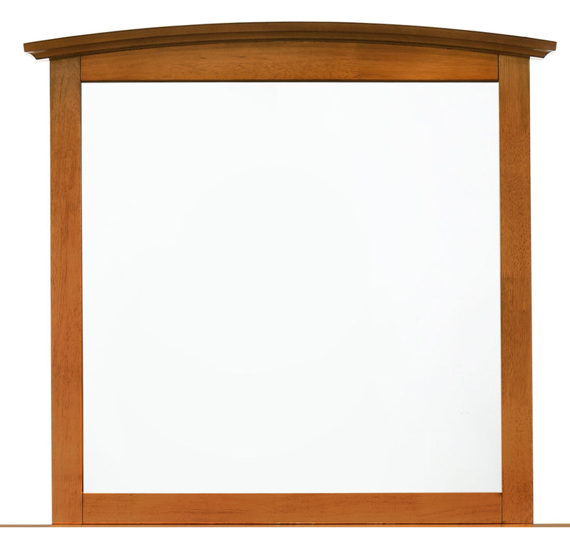 Elegant wall mirror by Glory Furniture featuring a stylish frame, perfect for adding sophistication to any room.