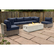 Outdoor Elegance Conversation Set With Fire Pit - R&R Furniture Gallery (Fountain Valley, CA)
