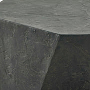 Uttermost Parra outdoor coffee table with a sleek, modern design featuring a metal frame and glass top.
