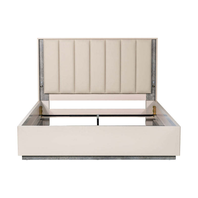 Pavira - Bed With LED Lights - R&R Furniture Gallery (Fountain Valley, CA)