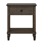 Victoria - Bedside Table With Drawer And Shelf - R&R Furniture Gallery (Fountain Valley, CA)