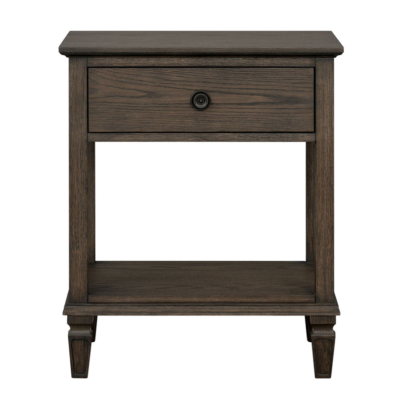 Victoria - Bedside Table With Drawer And Shelf - R&R Furniture Gallery (Fountain Valley, CA)