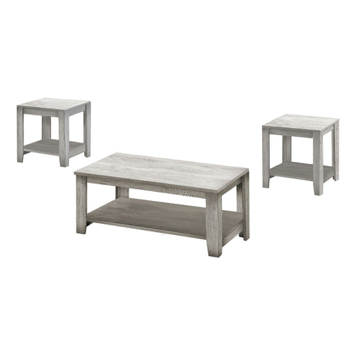 Table Set, Coffee, End, Side, Accent, Living Room, Transitional (Set of 3) - R&R Furniture Gallery (Fountain Valley, CA)