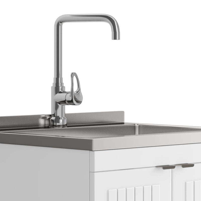 Murphy - Laundry Cabinet & Faucet And Stainless Steel Sink - R&R Furniture Gallery (Fountain Valley, CA)