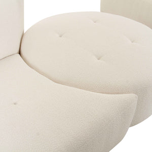 Fickle - Boucle Modular Sectional - R&R Furniture Gallery (Fountain Valley, CA)