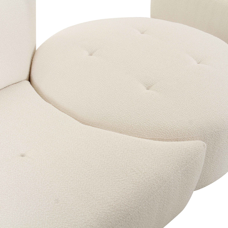 Fickle - Boucle Modular Sectional - R&R Furniture Gallery (Fountain Valley, CA)