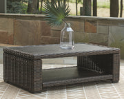 Grasson Lane - Rectangular Cocktail Table - Brown - R&R Furniture Gallery (Fountain Valley, CA)