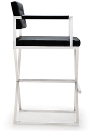 Director - Stainless Steel Barstool - R&R Furniture Gallery (Fountain Valley, CA)