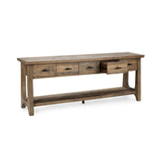 Talladega - Console Table - Natural Pine - R&R Furniture Gallery (Fountain Valley, CA)