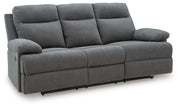 Side-Swipe - Reclining Sofa With Drop Down Table - R&R Furniture Gallery (Fountain Valley, CA)