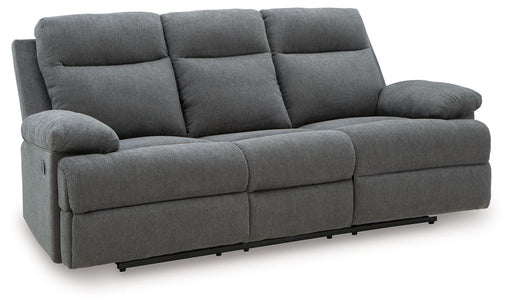 Side-Swipe - Reclining Sofa With Drop Down Table - R&R Furniture Gallery (Fountain Valley, CA)