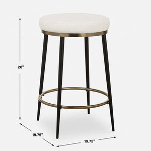 Ensemble - Counter Stool - Cream