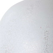 Whiteout mottled glass table lamp by Uttermost with a sleek white finish and modern design, ideal for contemporary home décor.