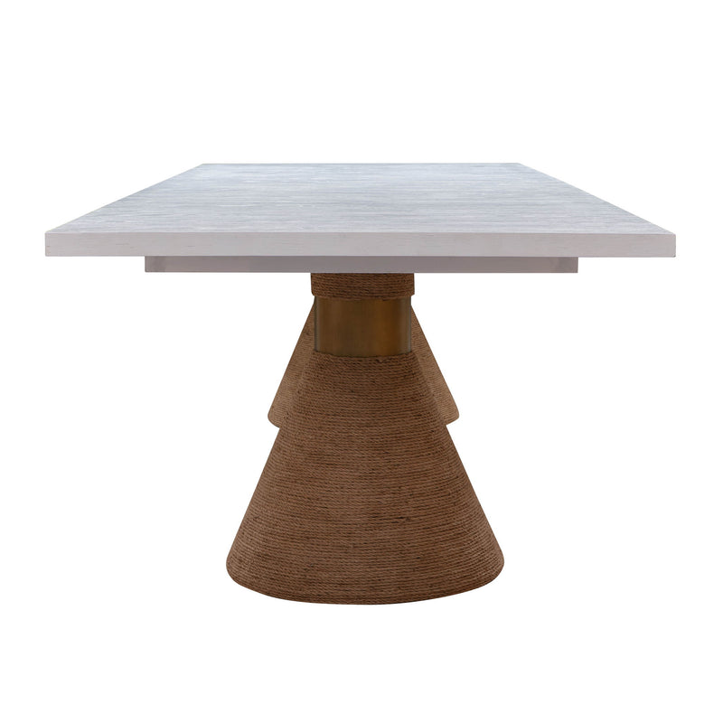 Rishi - Rope Rectangular Table - R&R Furniture Gallery (Fountain Valley, CA)