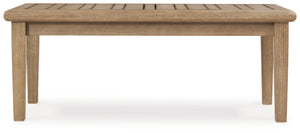 Carter Hall - Rectangular Cocktail Table - Beige - R&R Furniture Gallery (Fountain Valley, CA)