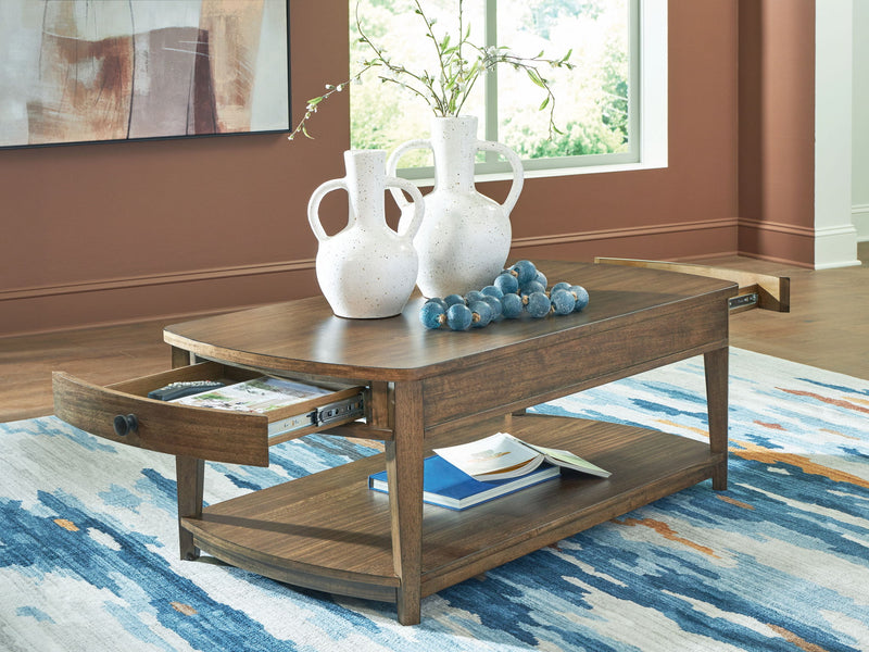 Burkbyer - Rectangular Table - R&R Furniture Gallery (Fountain Valley, CA)