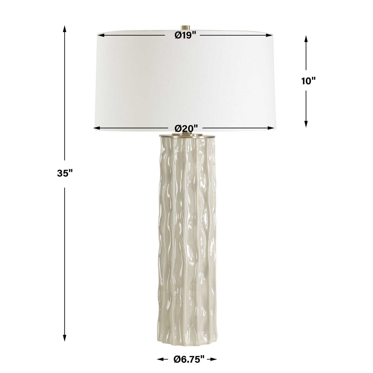 Parilli - Table Lamp - Taupe Gray