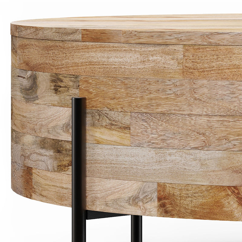 Rayburn - Drum Table - R&R Furniture Gallery (Fountain Valley, CA)