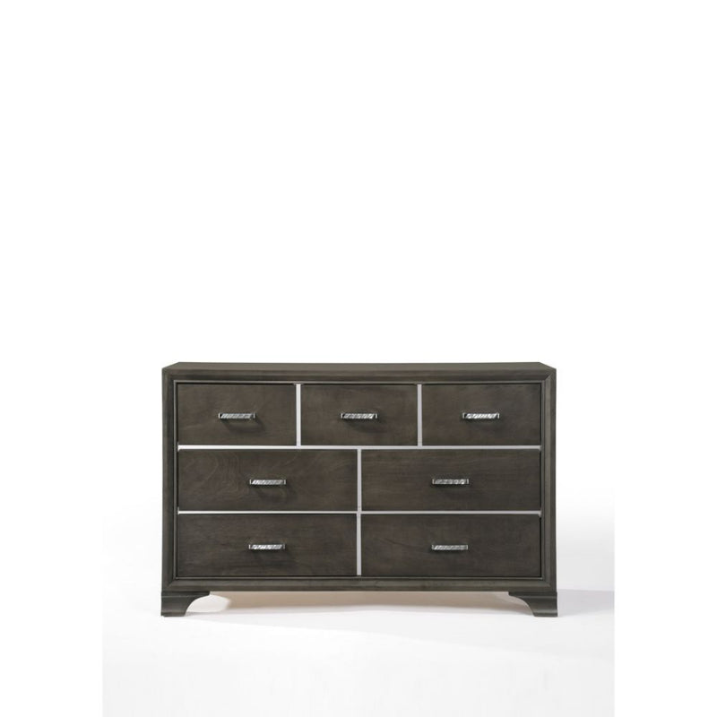 Carine II - Dresser - Gray - R&R Furniture Gallery (Fountain Valley, CA)