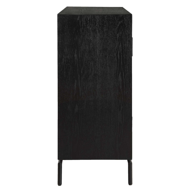 Briseis - 2 Door Cabinet - Black