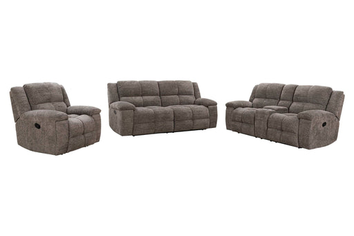 Buster - Manual Glider Reclining Sofa Set - R&R Furniture Gallery (Fountain Valley, CA)