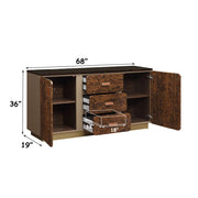 Marcelino - Dresser - Cherry Oak - R&R Furniture Gallery (Fountain Valley, CA)
