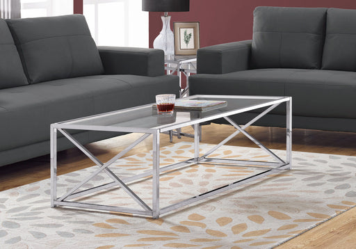 Table, Rectangular, Contemporary & Modern - Chrome - R&R Furniture Gallery (Fountain Valley, CA)