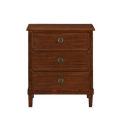 Chamberlin - 3 Drawer Nightstand - Brown - R&R Furniture Gallery (Fountain Valley, CA)