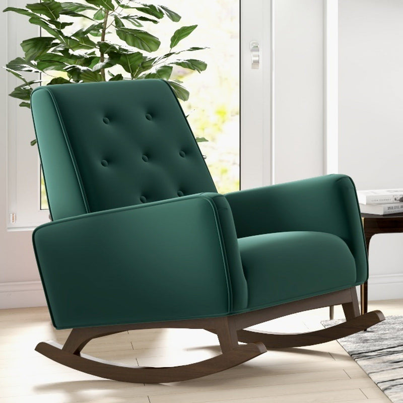Demetrius - Solid Wood Rocking Chair - R&R Furniture Gallery (Fountain Valley, CA)