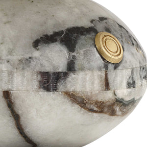 Curling - Stone Rechargeable Mini Lamp - White / Black