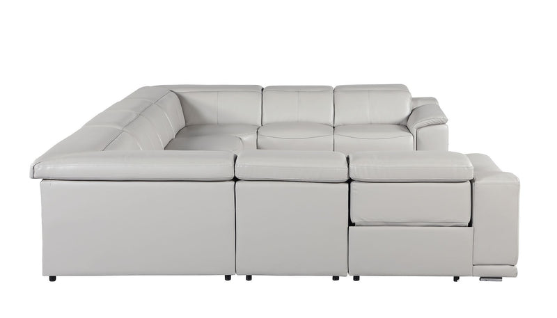 9762 - 8-Piece U-Shaped Sectional Sofa With 4 Power Recliners