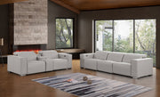 1208 - Leather Reclining Set (Sofa & Loveseat With 5 Power Recliners) - R&R Furniture Gallery (Fountain Valley, CA)