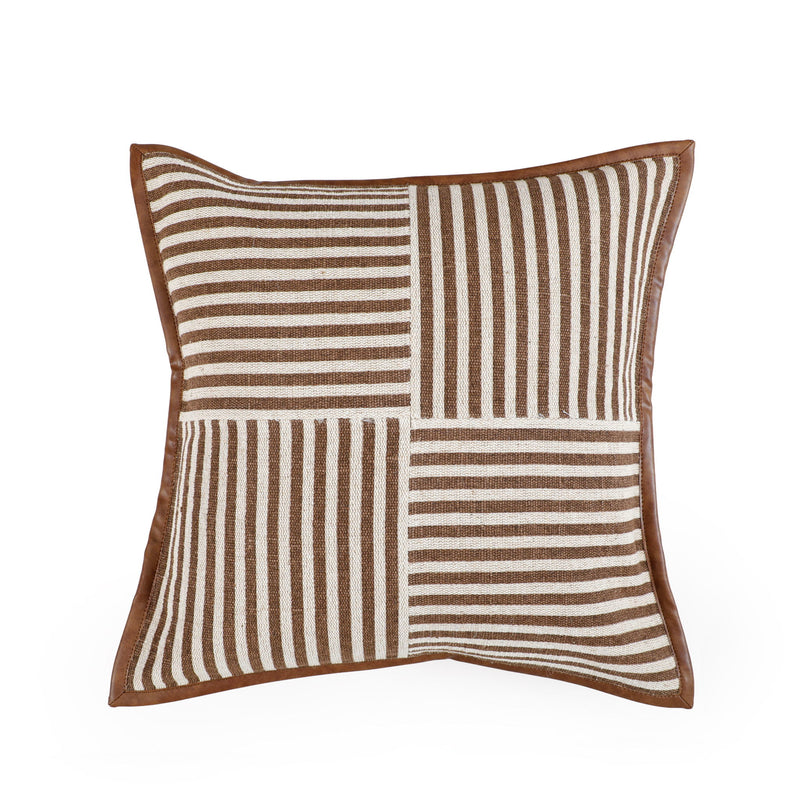 Kora - Cotton Jute Throw Pillow